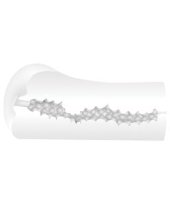 Gender X Clearly Combo 2-Piece 7.25 In. Realistic Dildo And Anal Entry Stroker Set Clear