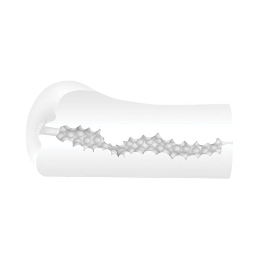Gender X Clearly Combo 2-Piece 7.25 In. Realistic Dildo And Anal Entry Stroker Set Clear - Image 6
