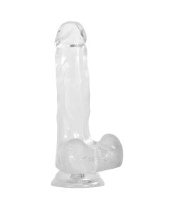 Gender X Clearly Combo 2-Piece 7.25 In. Realistic Dildo And Anal Entry Stroker Set Clear