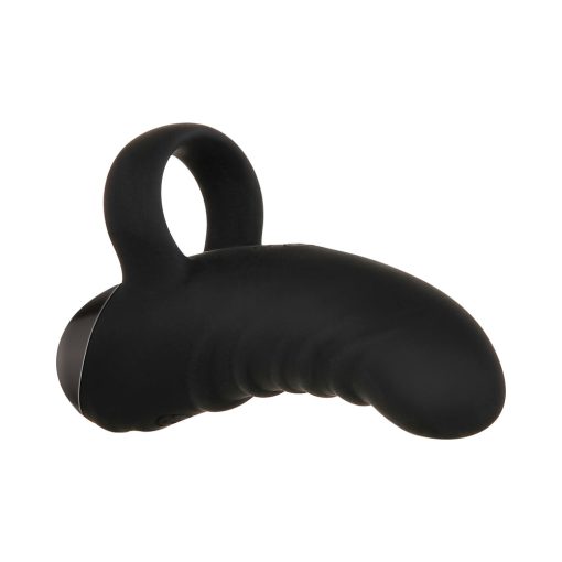 Evolved Hooked On You Rechargeable Silicone Finger Vibrator Black - Image 5