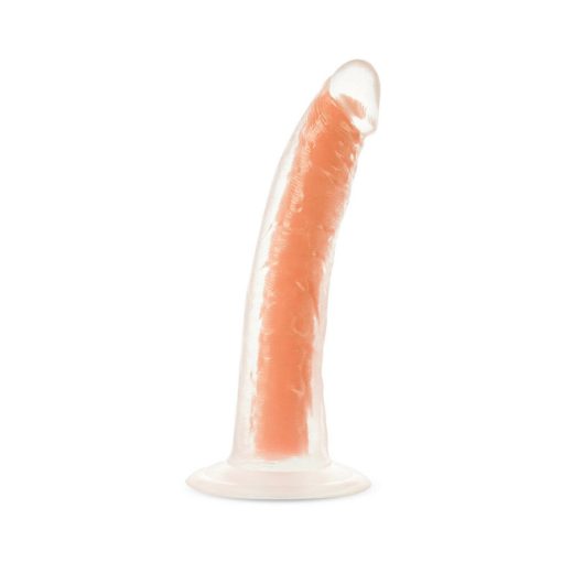 Neo Elite Glow In The Dark Viper 7 In. Dual-Density Dildo Neon Orange - Image 2