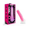 Neo Elite Glow In The Dark Viper 7 In. Dual-Density Dildo Neon Pink