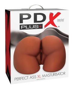 Pdx Plus Perfect Ass Xl Dual Entry Masturbator Brown