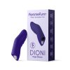 Femmefunn Dioni Rechargeable Silicone Finger Vibrator Small Dark Purple