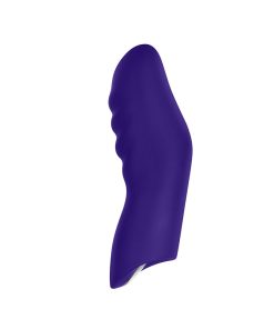Femmefunn Dioni Rechargeable Silicone Finger Vibrator Small Dark Purple