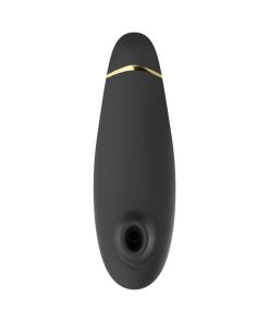 Womanizer Premium 2 Rechargeable Silicone Luxurious Pleasure Air Clitoral Stimulator Black