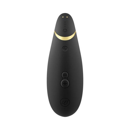 Womanizer Premium 2 Rechargeable Silicone Luxurious Pleasure Air Clitoral Stimulator Black - Image 2