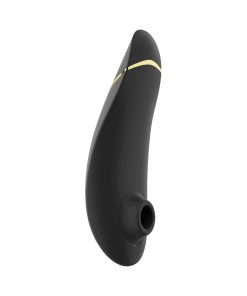 Womanizer Premium 2 Rechargeable Silicone Luxurious Pleasure Air Clitoral Stimulator Black