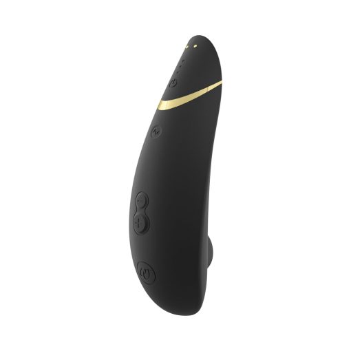 Womanizer Premium 2 Rechargeable Silicone Luxurious Pleasure Air Clitoral Stimulator Black - Image 4