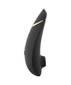 Womanizer Premium 2 Rechargeable Silicone Luxurious Pleasure Air Clitoral Stimulator Black
