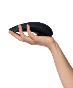 Womanizer Premium 2 Rechargeable Silicone Luxurious Pleasure Air Clitoral Stimulator Black