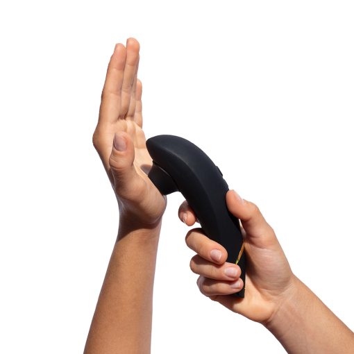 Womanizer Premium 2 Rechargeable Silicone Luxurious Pleasure Air Clitoral Stimulator Black - Image 9