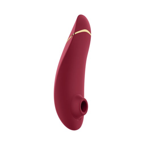 Womanizer Premium 2 Rechargeable Silicone Luxurious Pleasure Air Clitoral Stimulator Bordeaux - Image 3