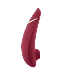 Womanizer Premium 2 Rechargeable Silicone Luxurious Pleasure Air Clitoral Stimulator Bordeaux