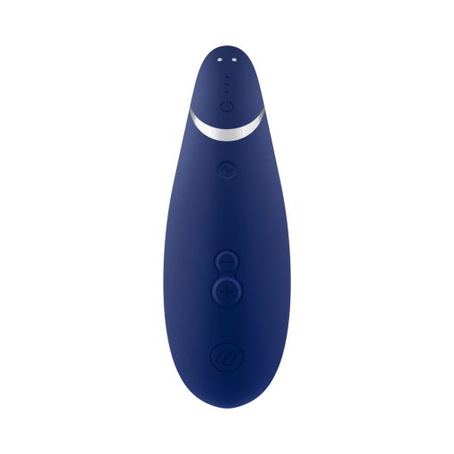 Womanizer Premium 2 Rechargeable Silicone Luxurious Pleasure Air Clitoral Stimulator Blueberry - Image 3