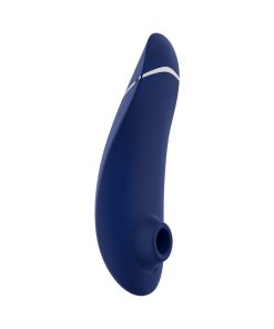 Womanizer Premium 2 Rechargeable Silicone Luxurious Pleasure Air Clitoral Stimulator Blueberry