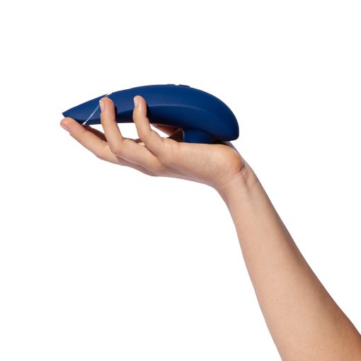 Womanizer Premium 2 Rechargeable Silicone Luxurious Pleasure Air Clitoral Stimulator Blueberry - Image 6