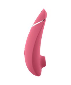 Womanizer Premium 2 Rechargeable Silicone Luxurious Pleasure Air Clitoral Stimulator Raspberry