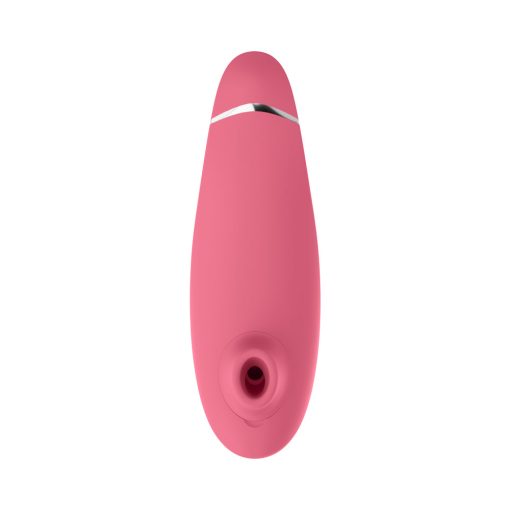 Womanizer Premium 2 Rechargeable Silicone Luxurious Pleasure Air Clitoral Stimulator Raspberry - Image 2