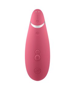 Womanizer Premium 2 Rechargeable Silicone Luxurious Pleasure Air Clitoral Stimulator Raspberry