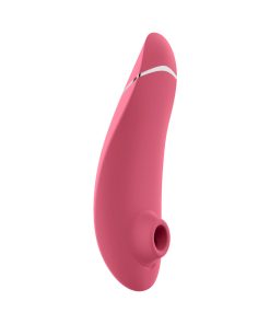 Womanizer Premium 2 Rechargeable Silicone Luxurious Pleasure Air Clitoral Stimulator Raspberry