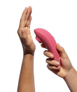Womanizer Premium 2 Rechargeable Silicone Luxurious Pleasure Air Clitoral Stimulator Raspberry