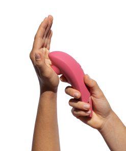 Womanizer Premium 2 Rechargeable Silicone Luxurious Pleasure Air Clitoral Stimulator Raspberry