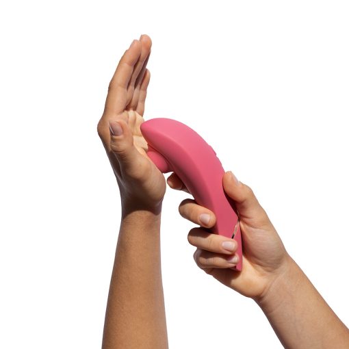 Womanizer Premium 2 Rechargeable Silicone Luxurious Pleasure Air Clitoral Stimulator Raspberry - Image 9