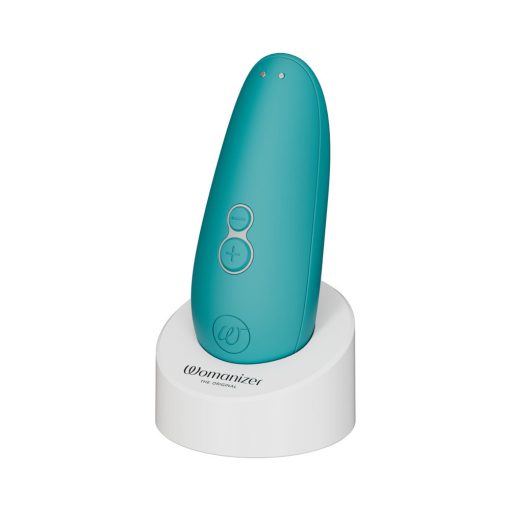 Womanizer Starlet 3 Rechargeable Silicone Compact Pleasure Air Clitoral Stimulator Turquoise - Image 4