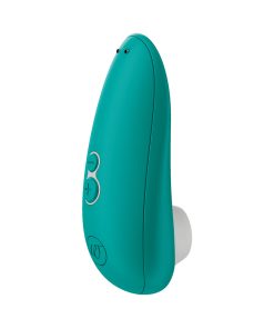Womanizer Starlet 3 Rechargeable Silicone Compact Pleasure Air Clitoral Stimulator Turquoise