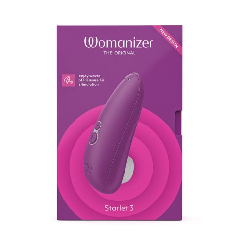 Womanizer Starlet 3 Rechargeable Silicone Compact Pleasure Air Clitoral Stimulator Violet - Image 12
