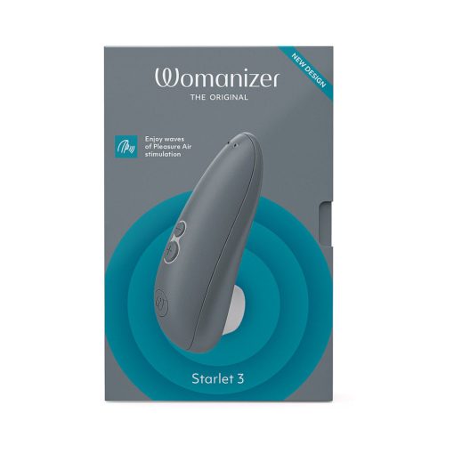 Womanizer Starlet 3 – Compact Pleasure Air Clitoral Stimulator (Gray) - Image 12