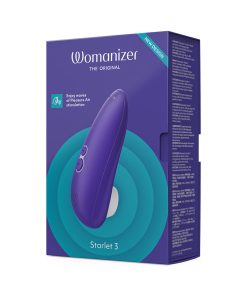 Womanizer Starlet 3 – Compact Pleasure Air Clitoral Stimulator (Indigo)