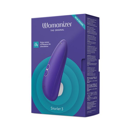 Womanizer Starlet 3 – Compact Pleasure Air Clitoral Stimulator (Indigo)