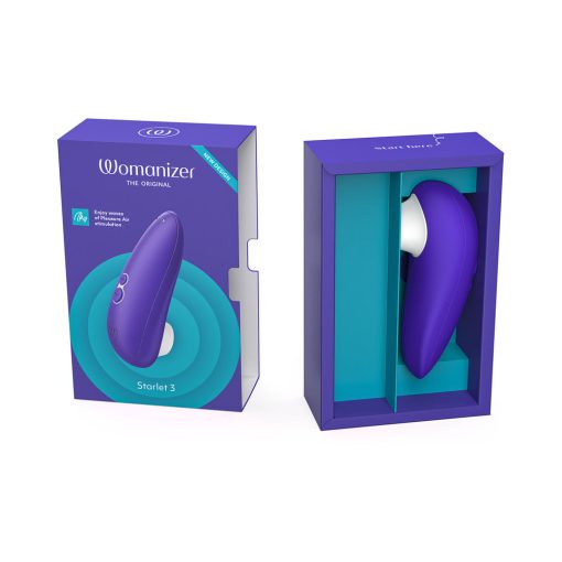 Womanizer Starlet 3 – Compact Pleasure Air Clitoral Stimulator (Indigo) - Image 2