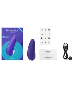 Womanizer Starlet 3 – Compact Pleasure Air Clitoral Stimulator (Indigo)