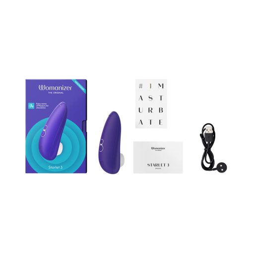Womanizer Starlet 3 – Compact Pleasure Air Clitoral Stimulator (Indigo) - Image 3