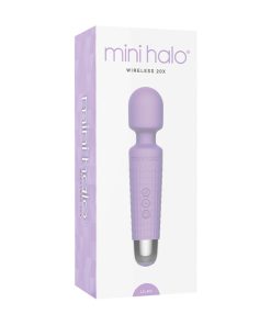 Mini Halo Wireless Wand 20X Silicone Liliac