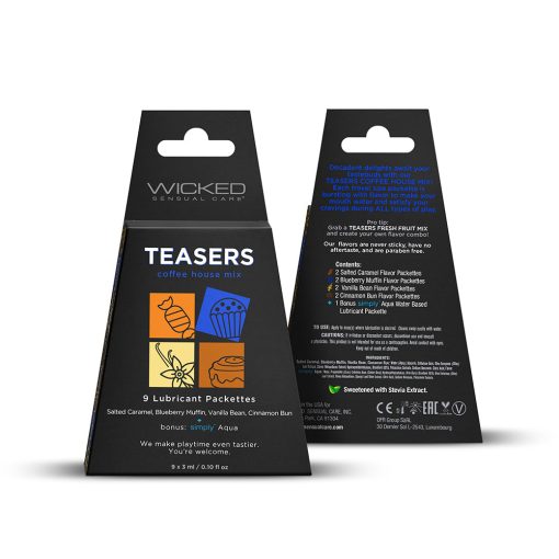 Wicked Teasers Coffee House Mix 3 Ml 9 Packs/Box - Image 2