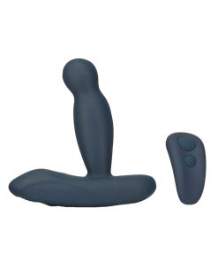 Lux Active Revolve – 4.5" Rotating & Vibrating Silicone Massager Black