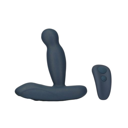 Lux Active Revolve 4.5 In. Rotating And Vibrating Silicone Massager Black - Image 3