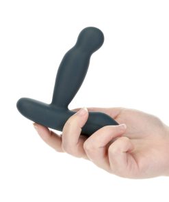 Lux Active Revolve – 4.5" Rotating & Vibrating Silicone Massager Black