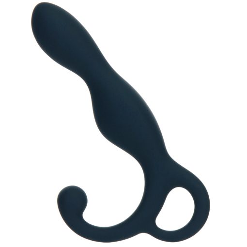 Lux Active Lx1 5.75 In. Anal Trainer Silicone With Power Bullet Dark Blue - Image 3