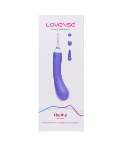 Lovense Hyphy Bluetooth Remote-Controlled Dual-End Vibrator Clitoral And G-Spot Stimulator