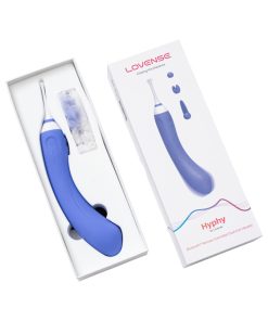Lovense Hyphy Bluetooth Remote-Controlled Dual-End Vibrator Clitoral And G-Spot Stimulator
