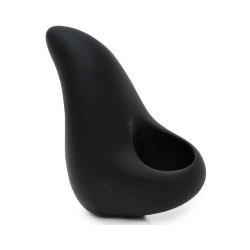 Fifty Shades Of Grey Sensation Rechargeable Silicone Finger Vibrator Black
