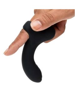 Fifty Shades Of Grey Sensation Rechargeable Silicone G-Spot Finger Vibrator Black