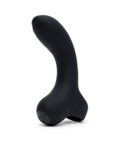 Fifty Shades Of Grey Sensation Rechargeable Silicone G-Spot Finger Vibrator Black