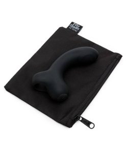 Fifty Shades Of Grey Sensation Rechargeable Silicone G-Spot Finger Vibrator Black