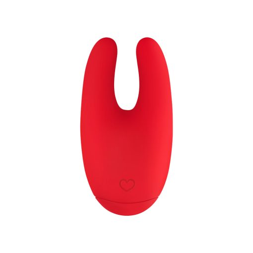 Luv Inc Bu89 Mini Bunny Rechargeable Silicone Vibrator Red - Image 2